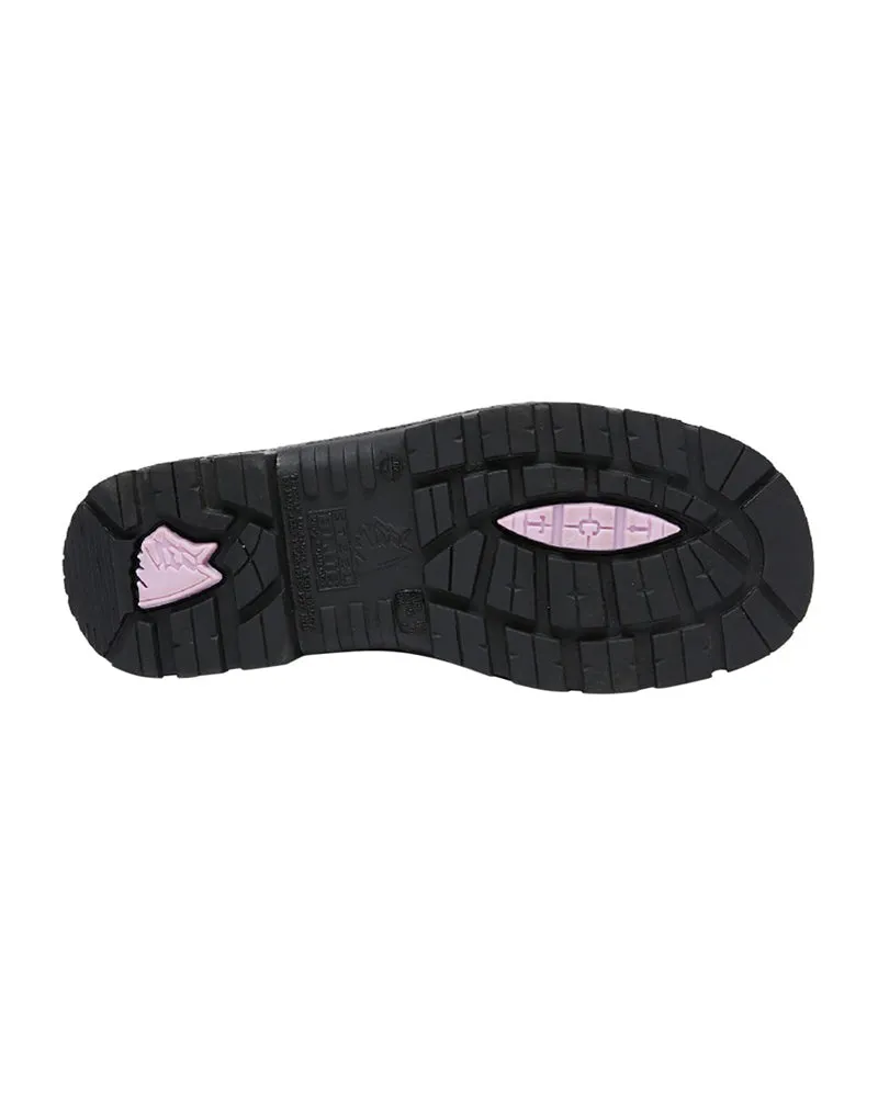 Ladies Hobart Elastic Sided Boot - Black