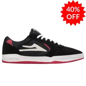 Lakai Atlantic Black / Red Vincent Alvarez Skate Shoes