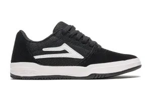LAKAI BRIGHTON KIDS - BLACK WHITE