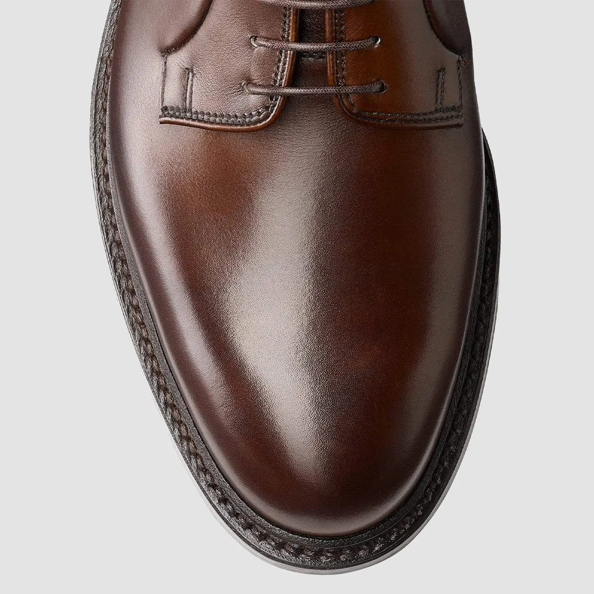 Lanark 3, Dark Brown Burnished Calf, Dainite Sole