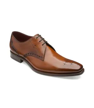 Loake Hannibal Shoes - Chestnut Calf Punched