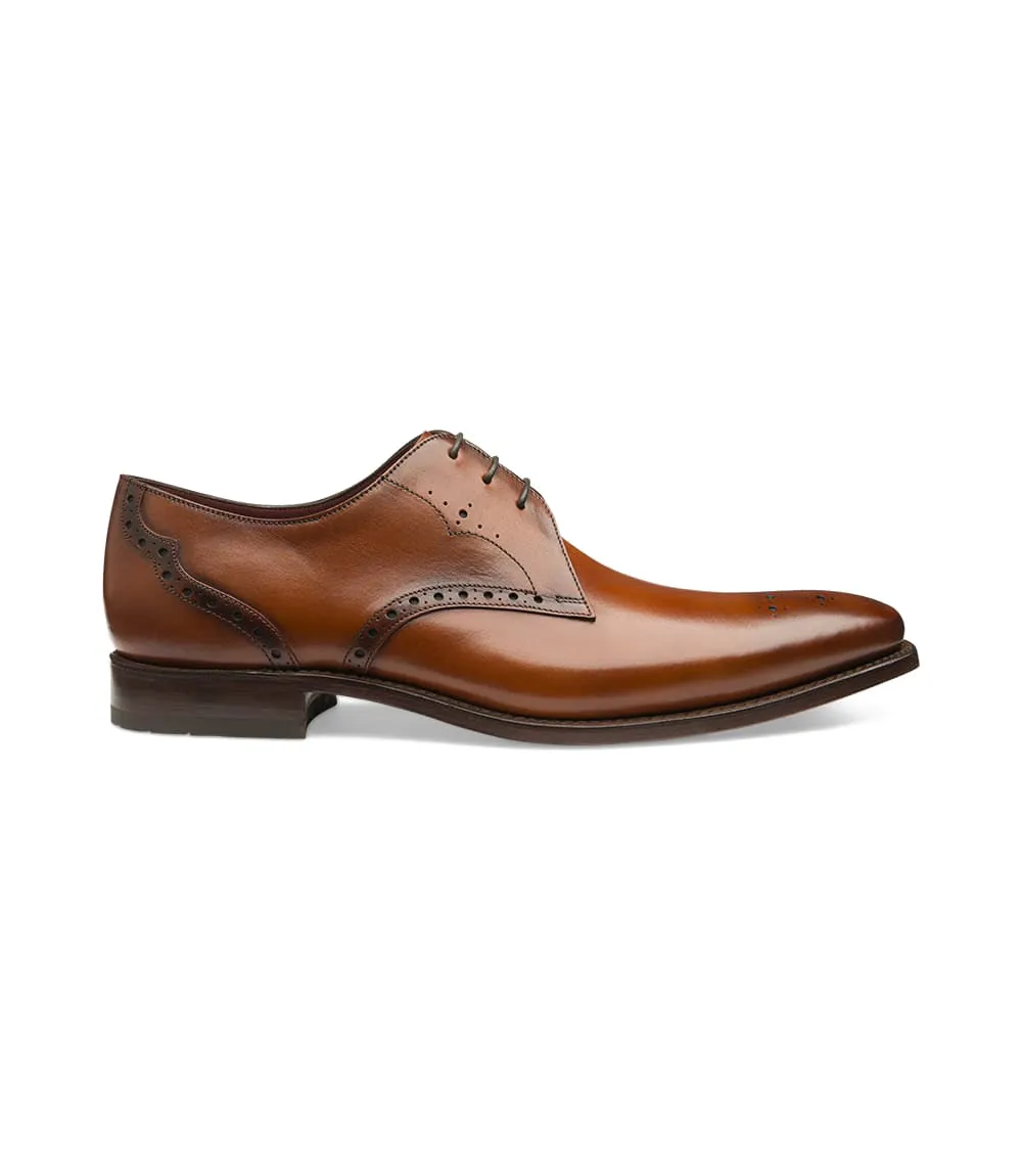Loake Hannibal Shoes - Chestnut Calf Punched