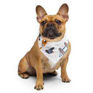 London Doodles - All Over Print - Dog Bandana