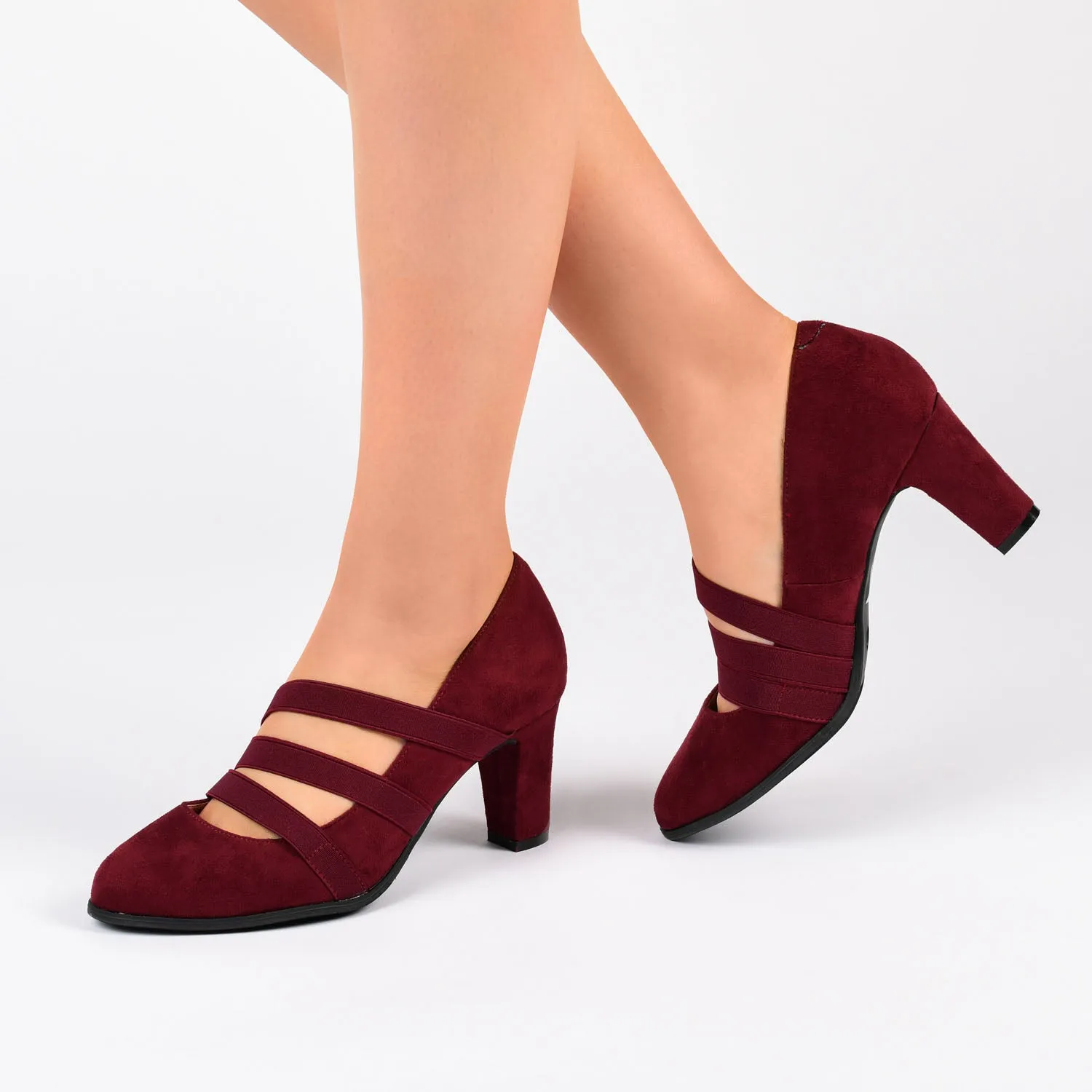 LOREN MARY JANE PUMP HEELS IN WIDE