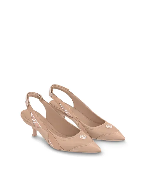 LUV Archlight Slingback Pump Brown 2.2in/5.5cm For Women 1AB0IJ