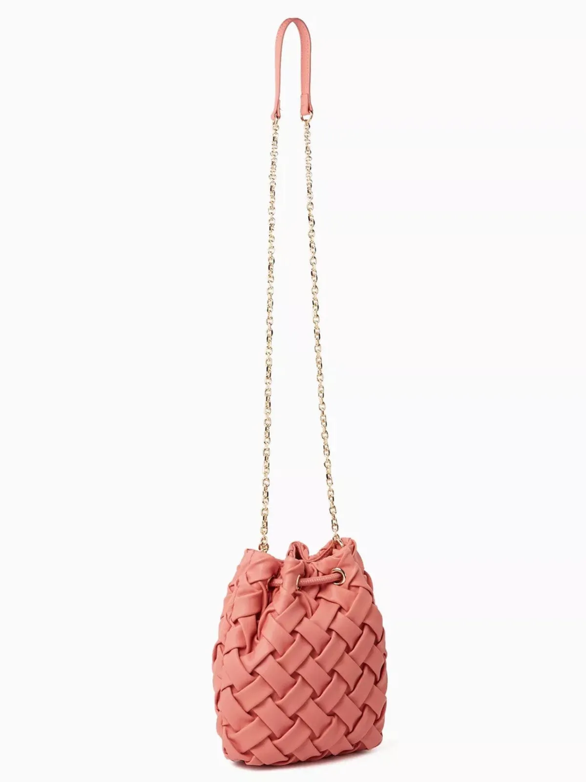 Marella Bouquet Bucket Bag in Faux Leather