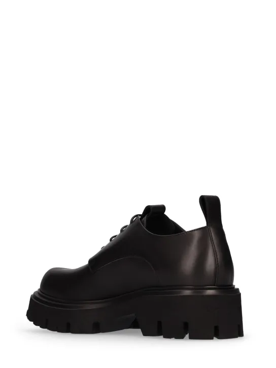 Mattia Capezzani   Leather lace-up Derby shoes 