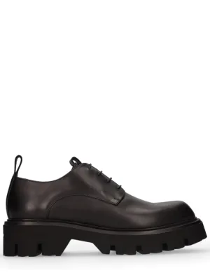 Mattia Capezzani   Leather lace-up Derby shoes 