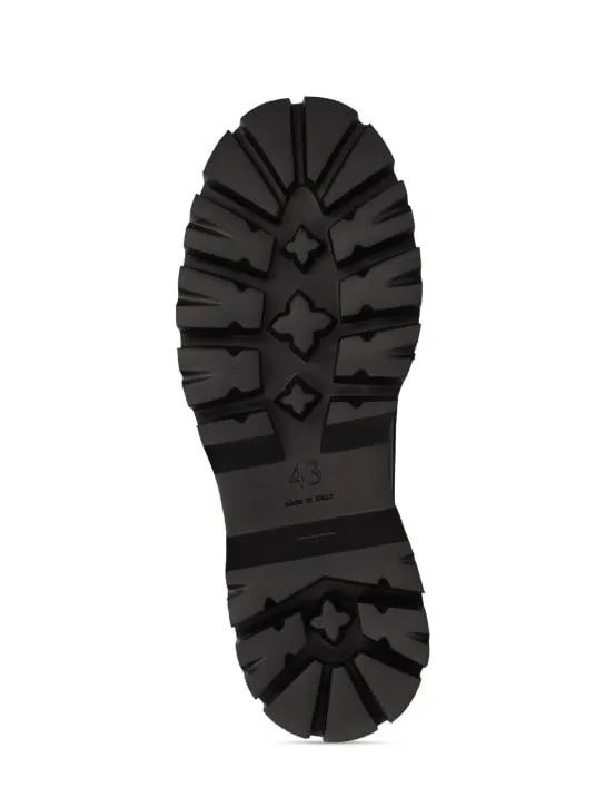 Mattia Capezzani   Leather lace-up Derby shoes 