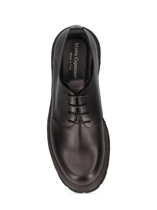 Mattia Capezzani   Leather lace-up Derby shoes 