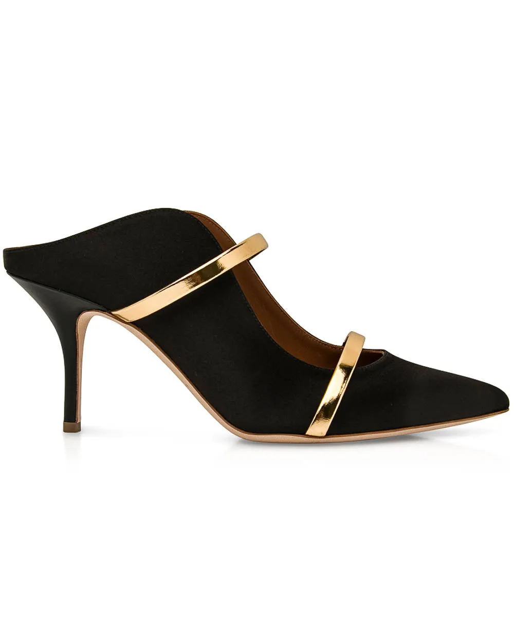 Maureen Pump in Black and Gold
