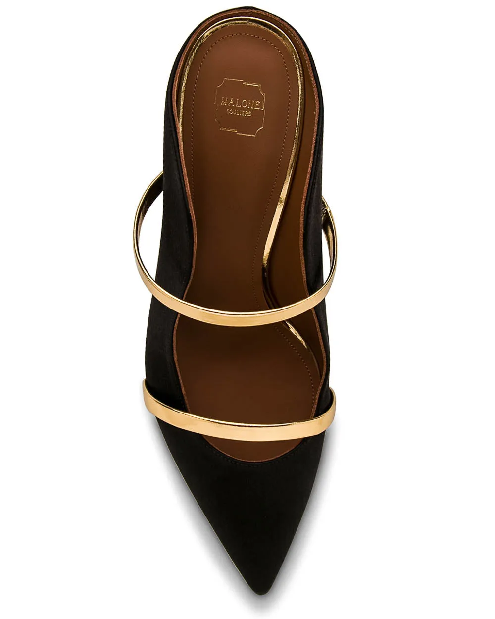 Maureen Pump in Black and Gold