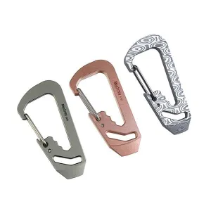 MecArmy EH3 Multifunctional EDC Carabiner * Keychain Pry bar  Wrench  Bottle opener