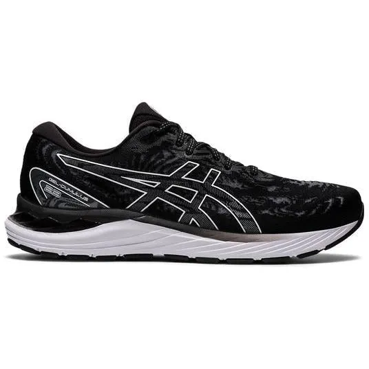 Men's Asics Gel-Cumulus 23, Black/White, 15 D Medium