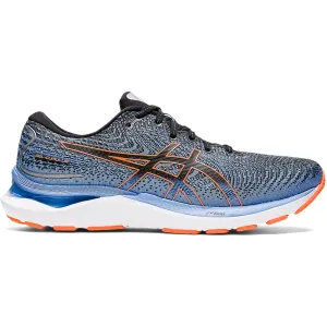 Men's Asics GEL-Cumulus 24, Black/Shocking Orange, 8.5 4E Extra Wide