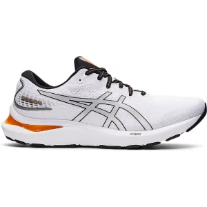 Men's Asics GEL-Cumulus 24, White/Piedmont Grey, 8.5 D Medium