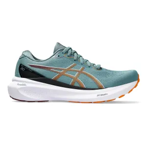 Men's Asics Gel-Kayano 30, Foggy Teal/Bright Orange, 13 D Medium