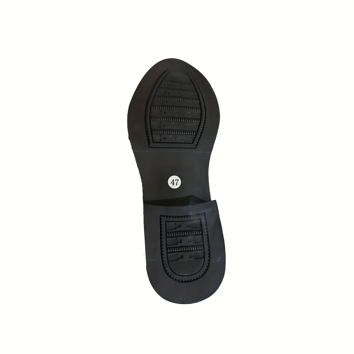 Men's Elegant Jelly Glue Upper Material Dress Shoes PU Insole