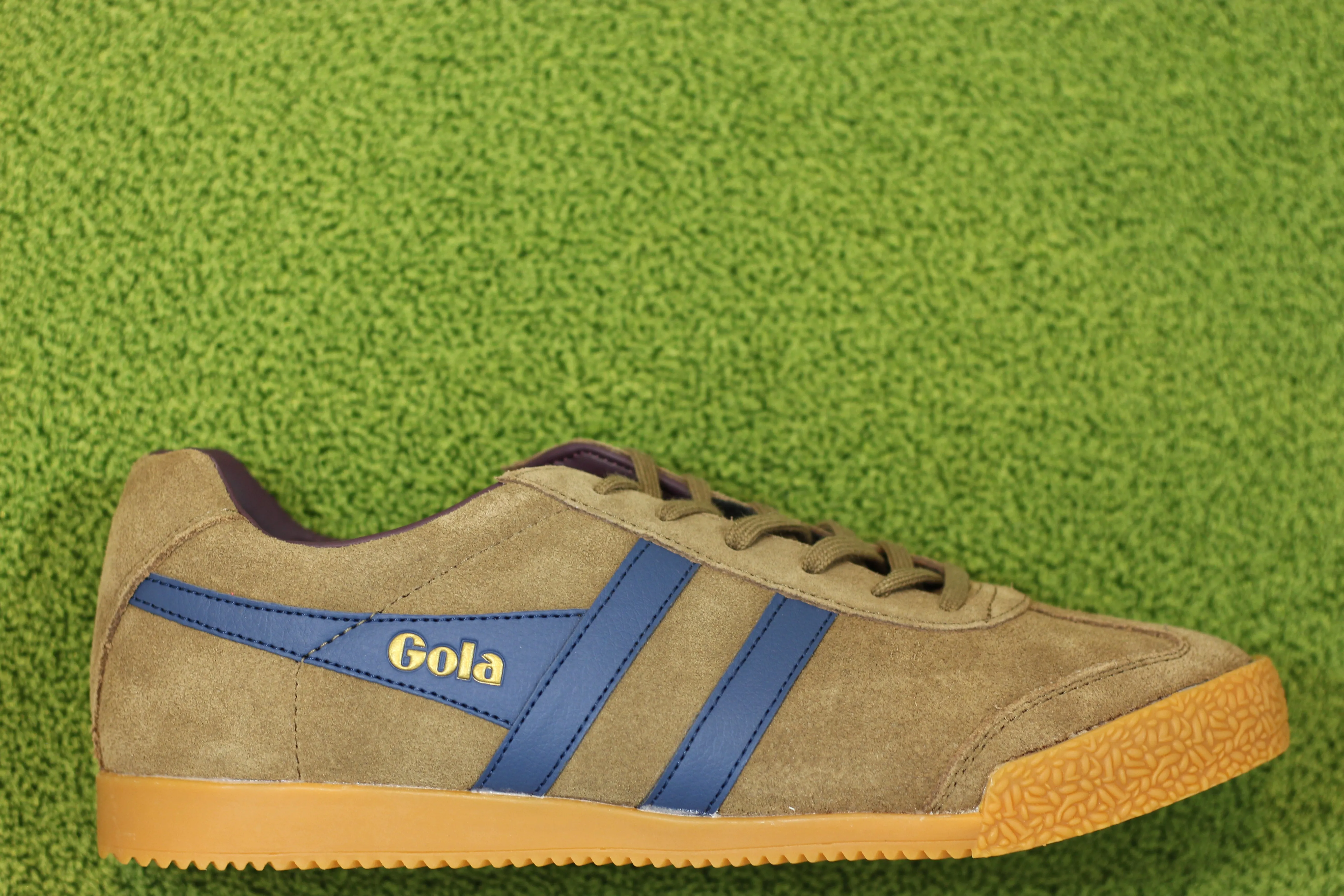 Men's Harrier Sneaker - Tobacco/Navy Suede/Leather
