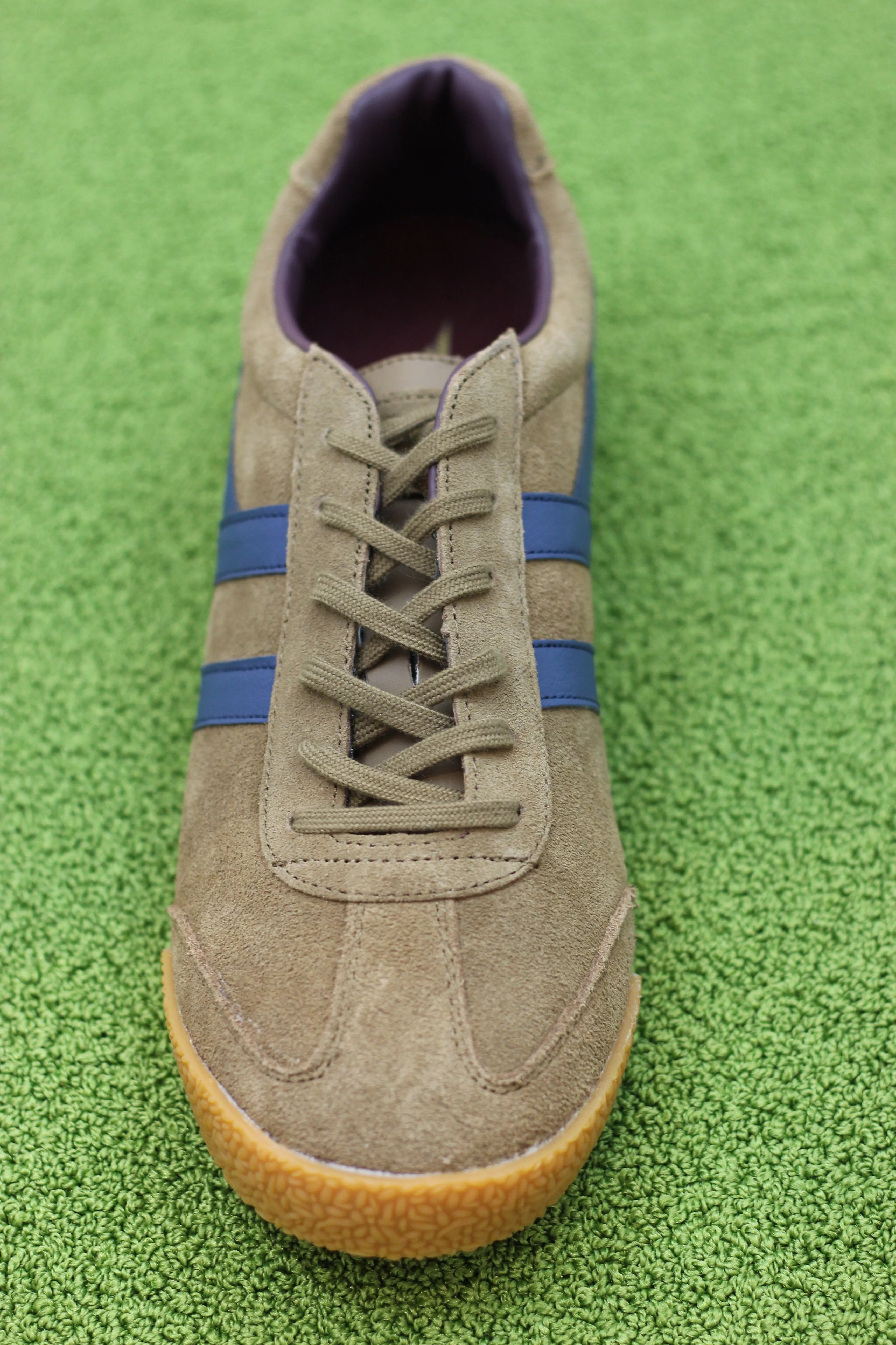 Men's Harrier Sneaker - Tobacco/Navy Suede/Leather