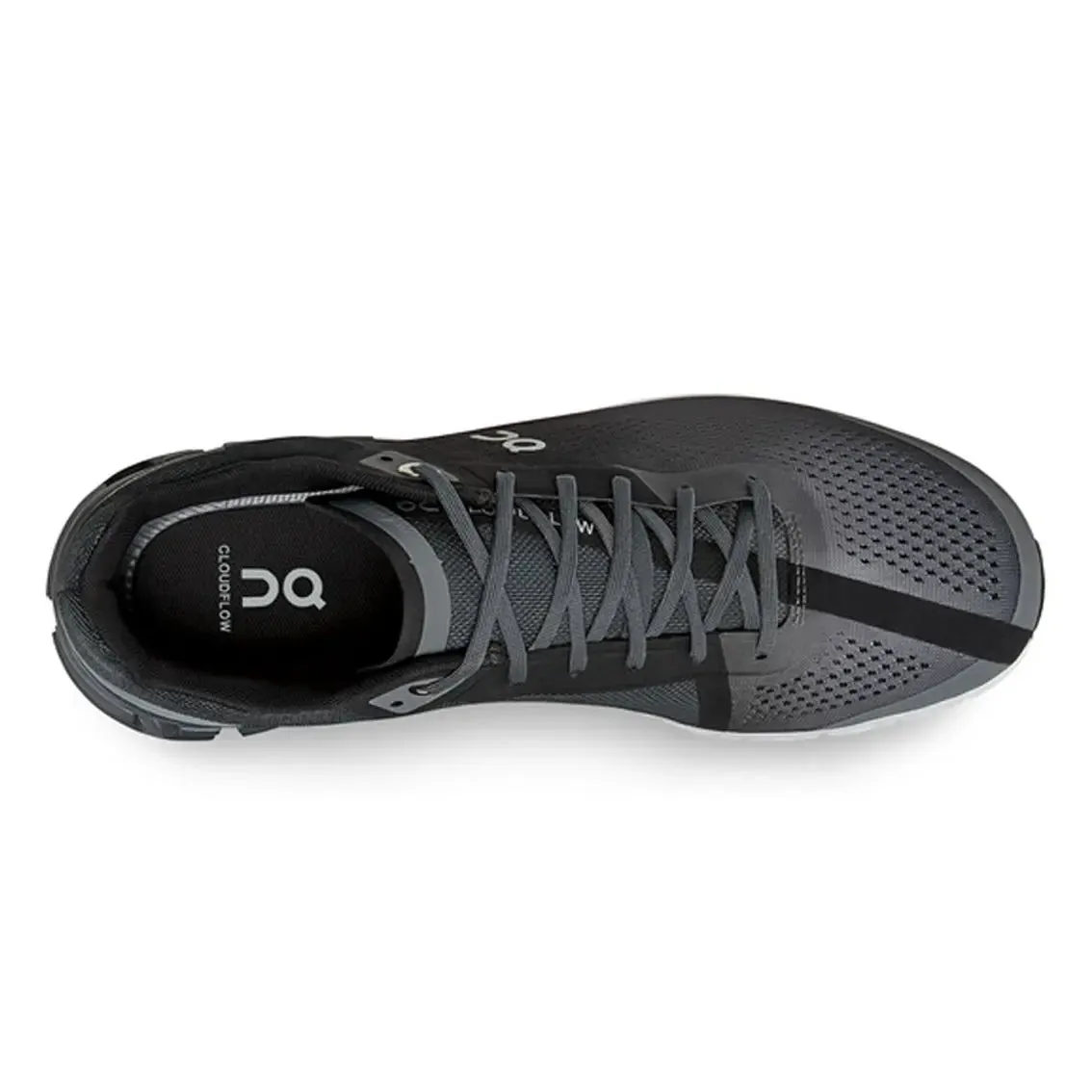 Mens On Running Cloudflow 3 (Wide) - Black / Asphalt