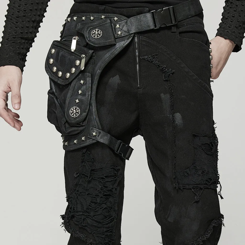 Men's Punk Doomsday Goth Bag WS-557BBM