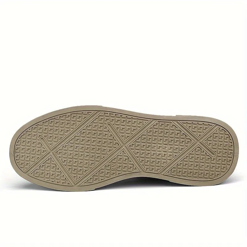 Mens Trendy High Top Skateboard Sneakers NonSlip Comfy Durable
