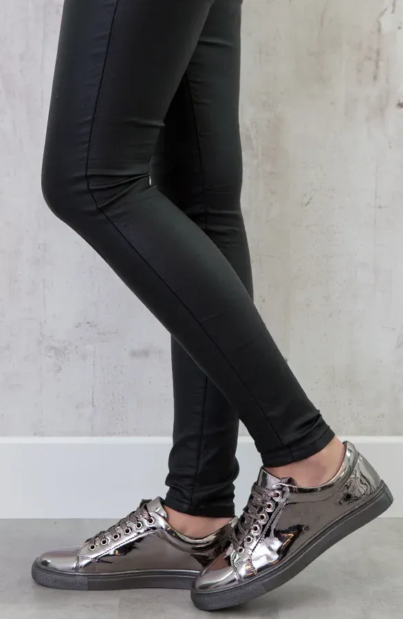 Metallic Sneakers Gun