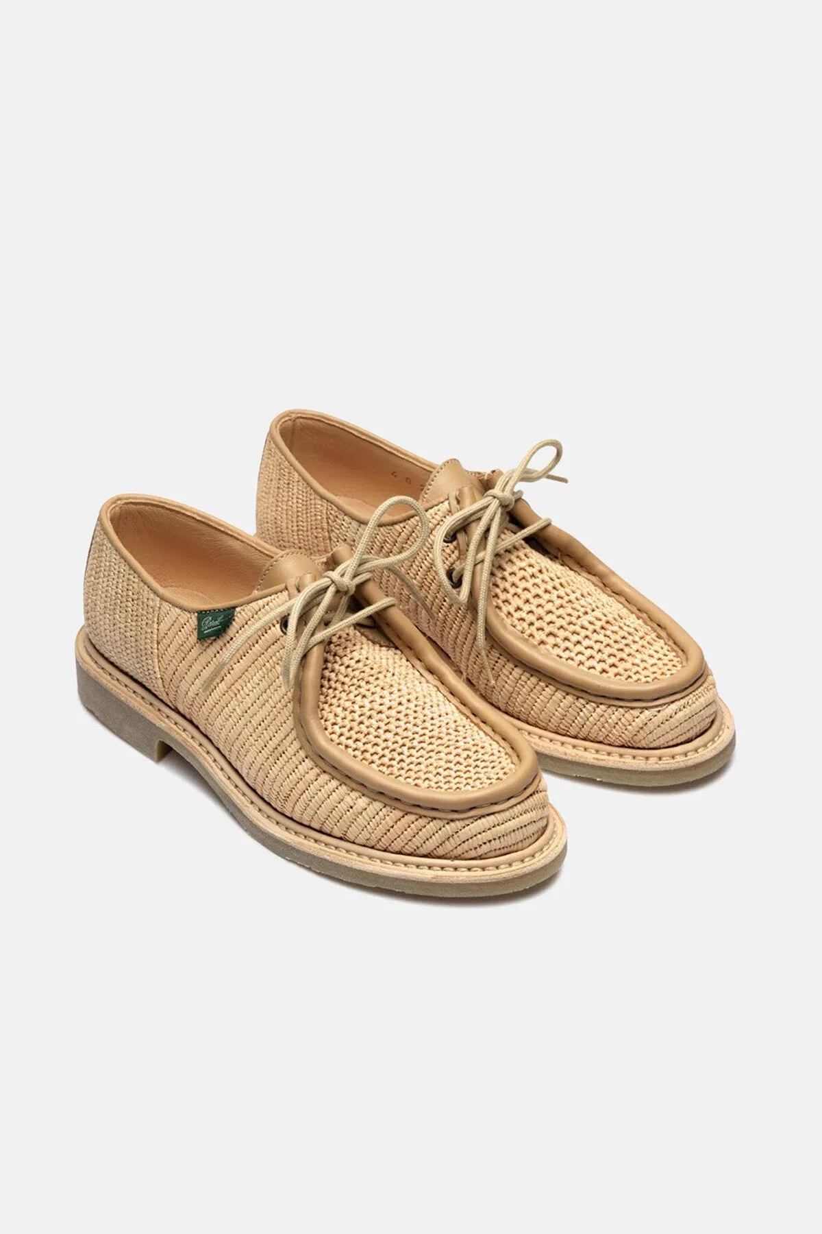 Michael Raphia Derby Shoes