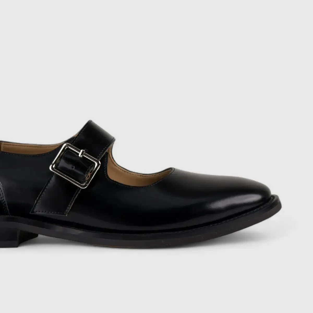 Morbido Leather Moc Pump Loafer Black NSH500-15