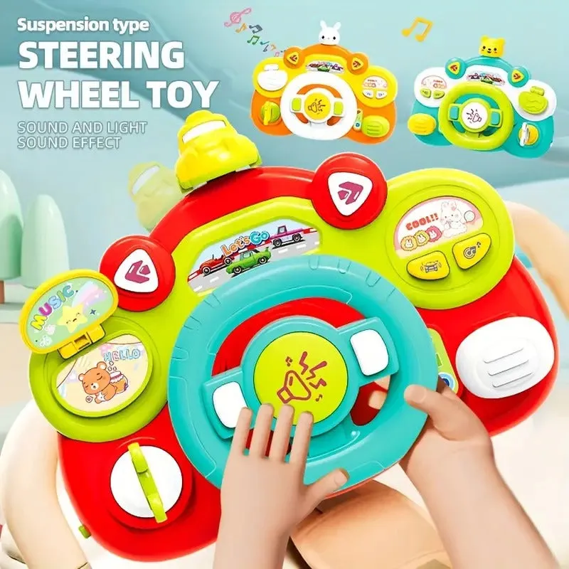 Multifunctional Activity Steering Wheel Pretend Play - 180