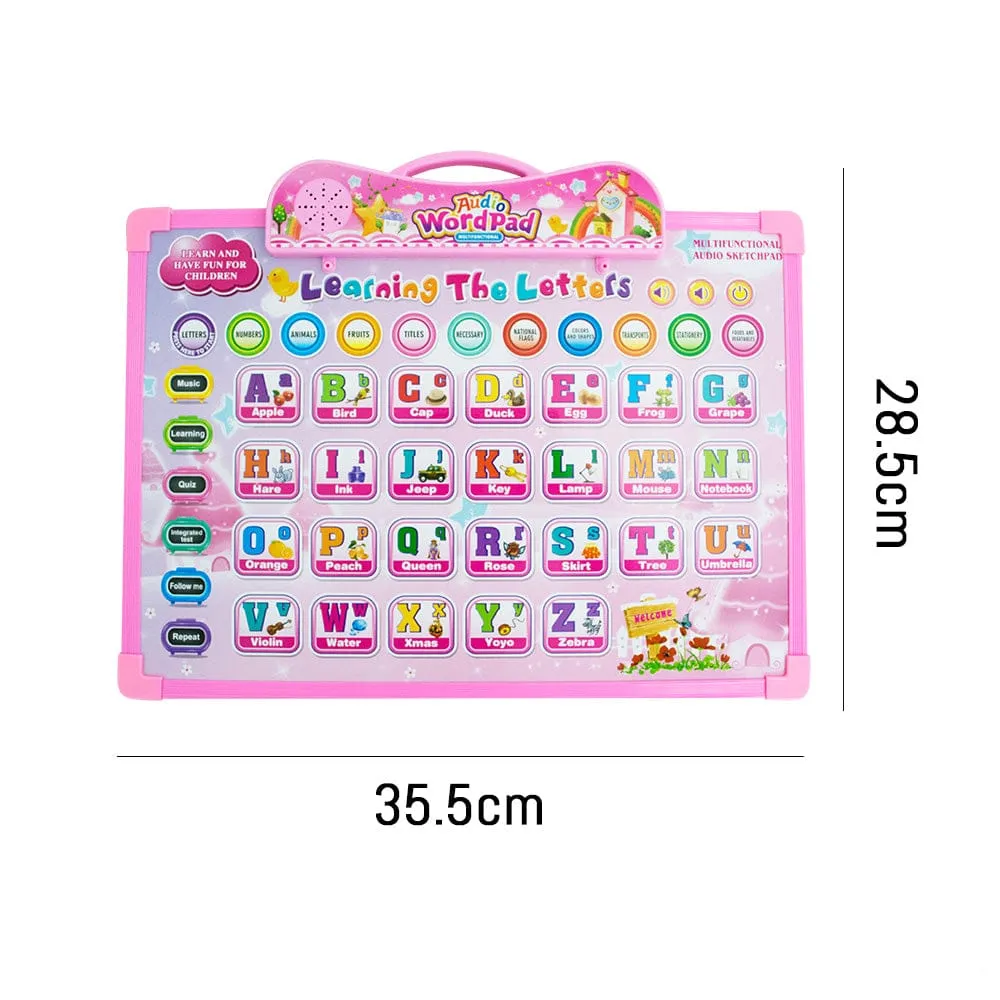 Multifunctional Audio Learning Drawing Pad with 11 Category - 935