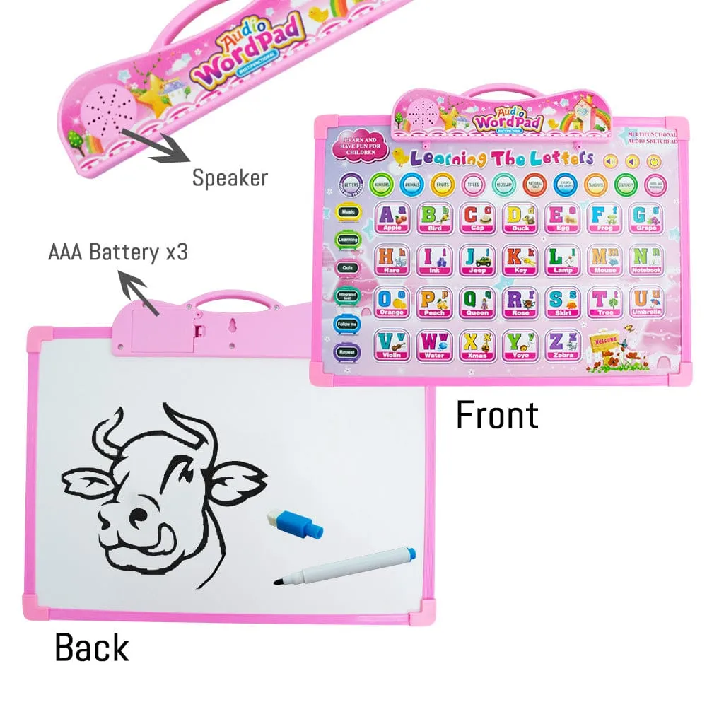 Multifunctional Audio Learning Drawing Pad with 11 Category - 935