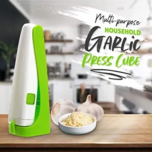 Multifunctional Garlic Press Cube Slicer