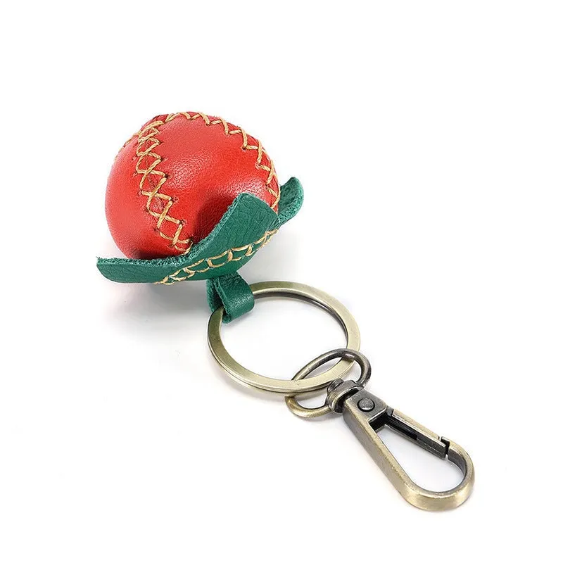 Multifunctional Head Layer Cowhide Keychain