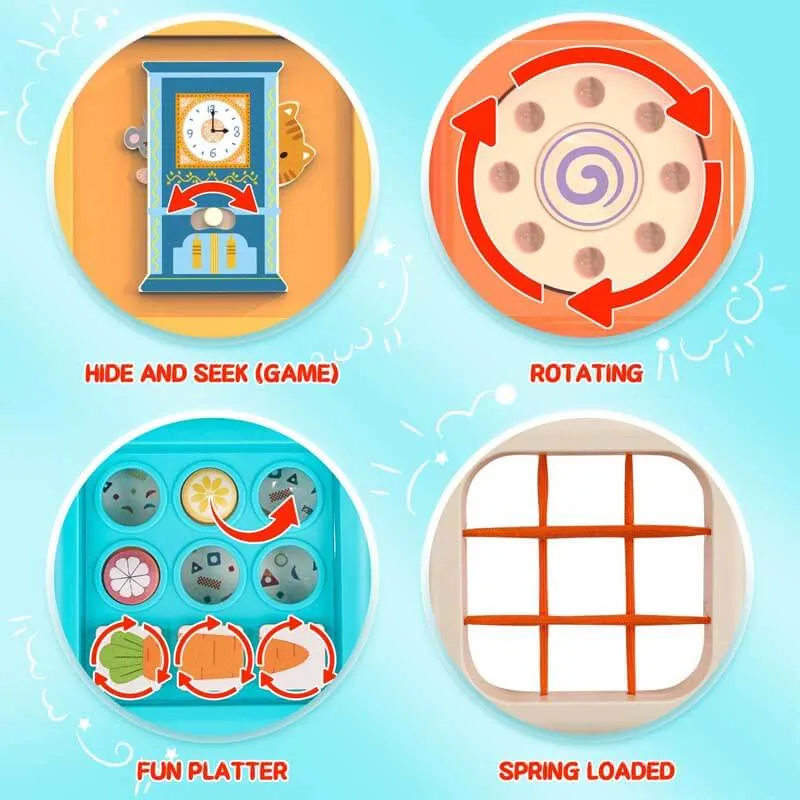 Multifunctional Montessori Busy Toy