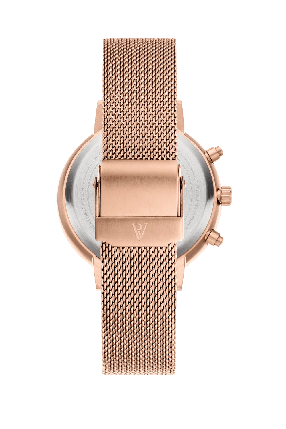 Multifunctional Rose Gold White Mesh