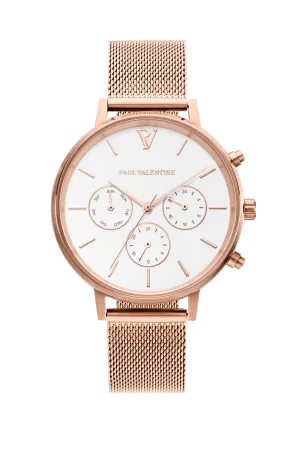 Multifunctional Rose Gold White Mesh