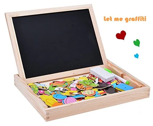 Multifunctional Wooden Taste Panel Puzzle and Creative Board