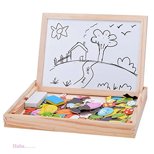 Multifunctional Wooden Taste Panel Puzzle and Creative Board