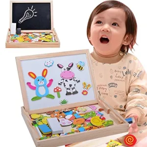 Multifunctional Wooden Taste Panel Puzzle and Creative Board