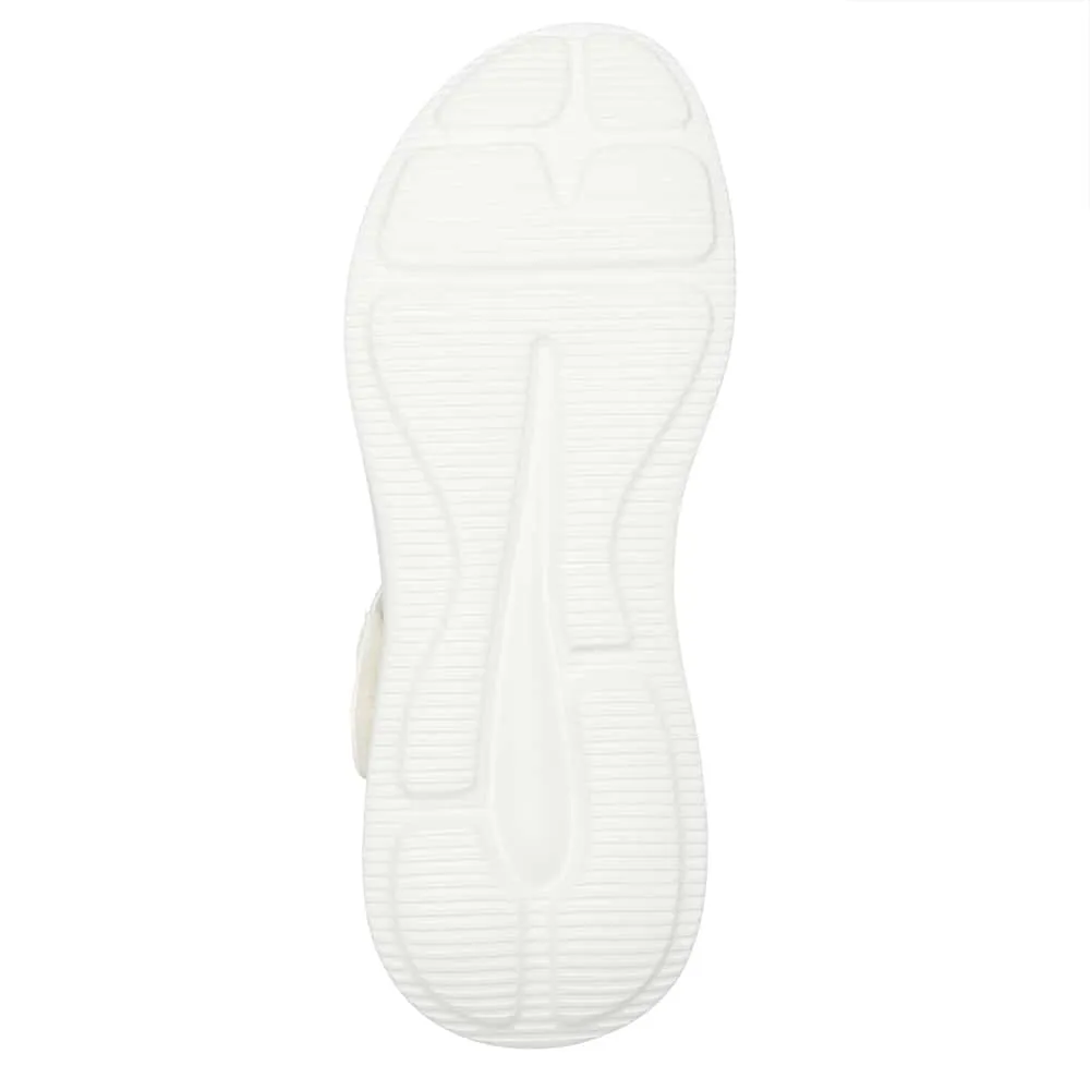 Naples Sandal in White Diamante