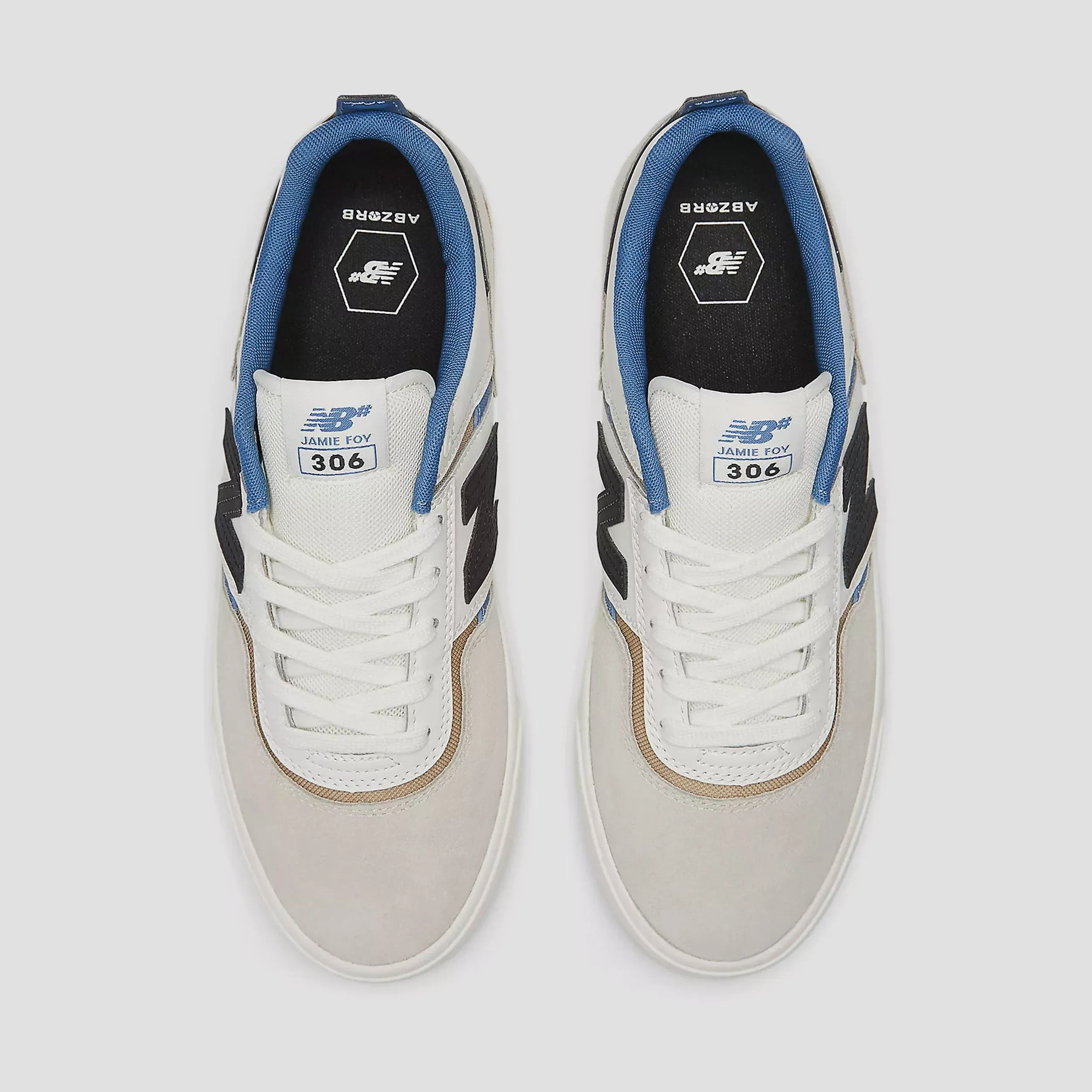 New Balance Jamie Foy 306 Skate Shoes Sea Salt / TImberwolf