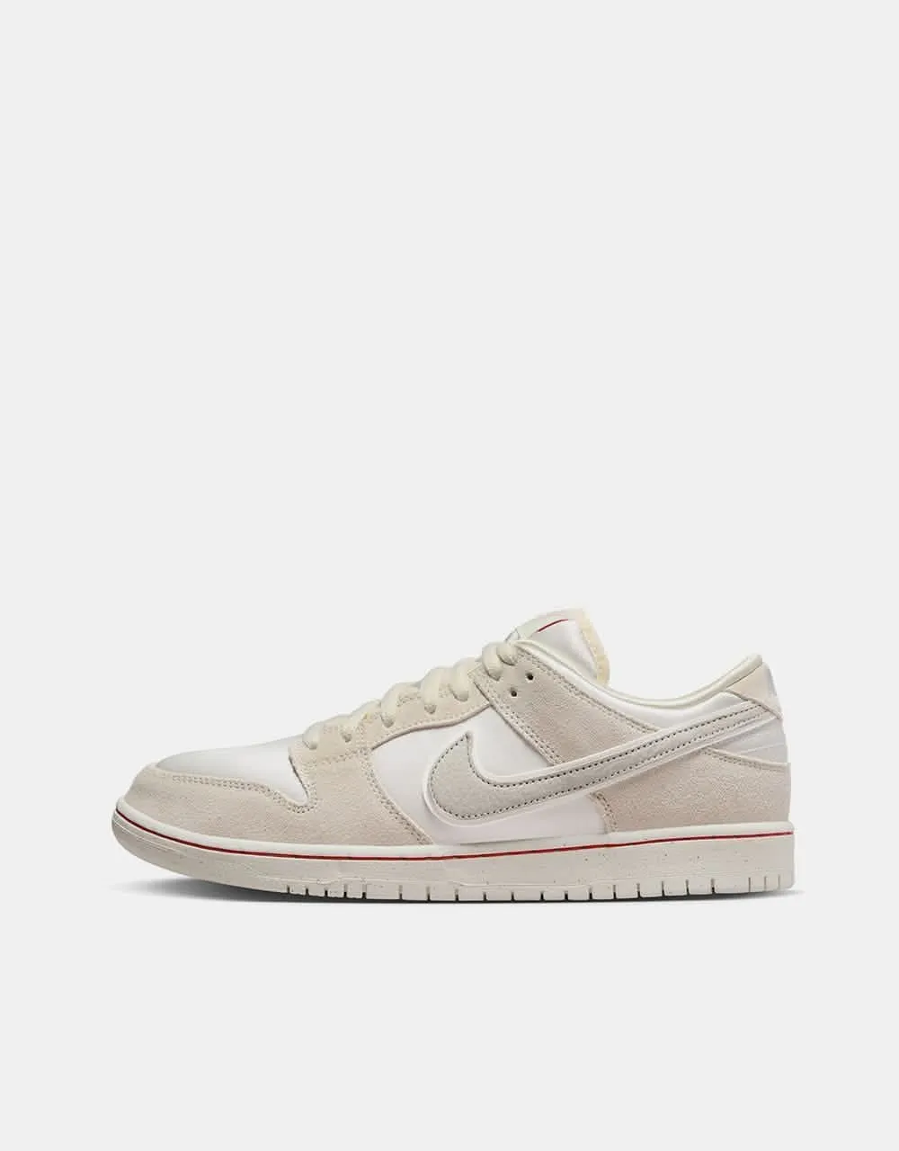Nike SB 'City of Love' Dunk Low Premium Skate Shoes - Coconut Milk/Lt Bone-Phantom-Univ Red-Sail