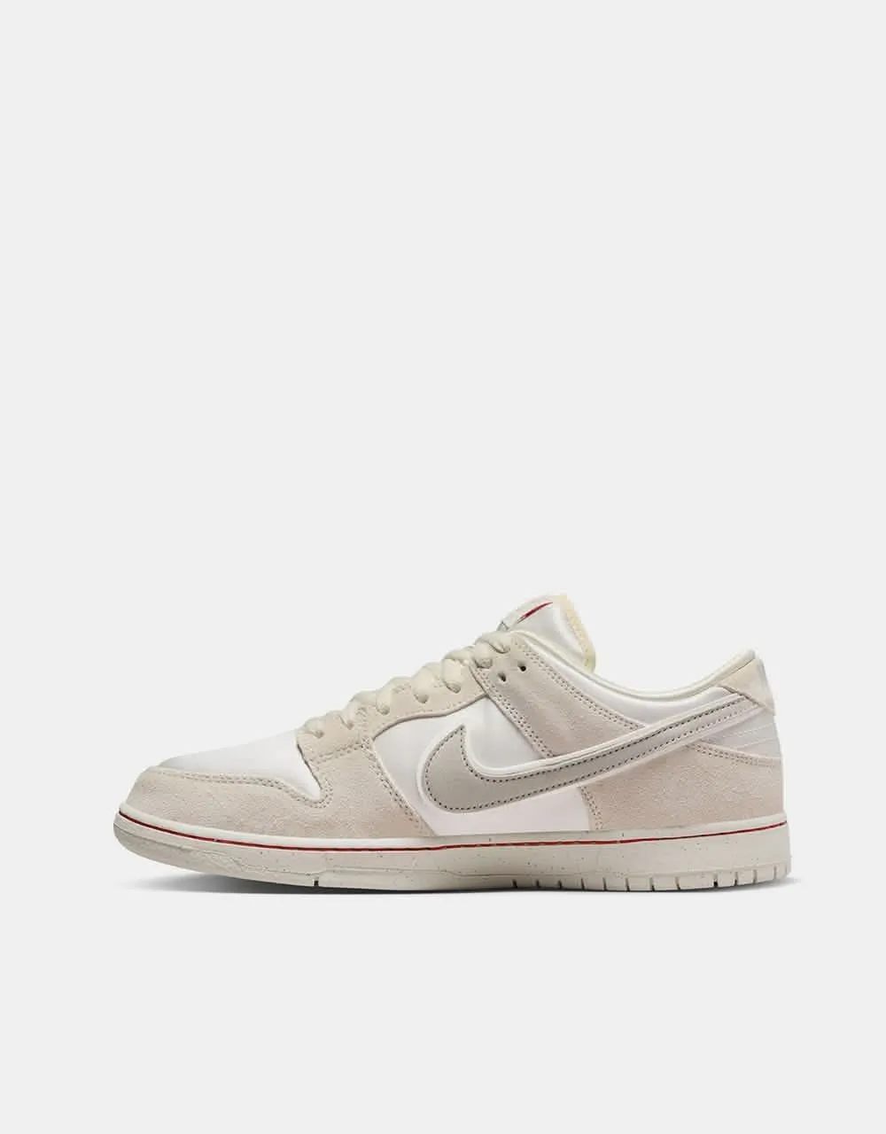 Nike SB 'City of Love' Dunk Low Premium Skate Shoes - Coconut Milk/Lt Bone-Phantom-Univ Red-Sail