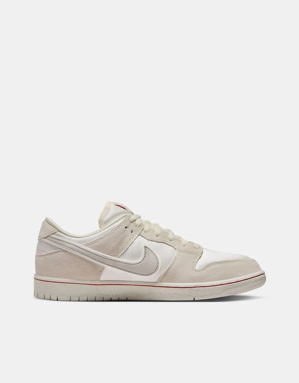 Nike SB 'City of Love' Dunk Low Premium Skate Shoes - Coconut Milk/Lt Bone-Phantom-Univ Red-Sail
