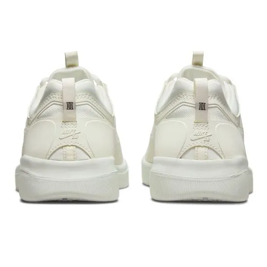 Nike SB Nyjah Free 2 Skateboard Shoe - Summit White/Summit White-Summit White