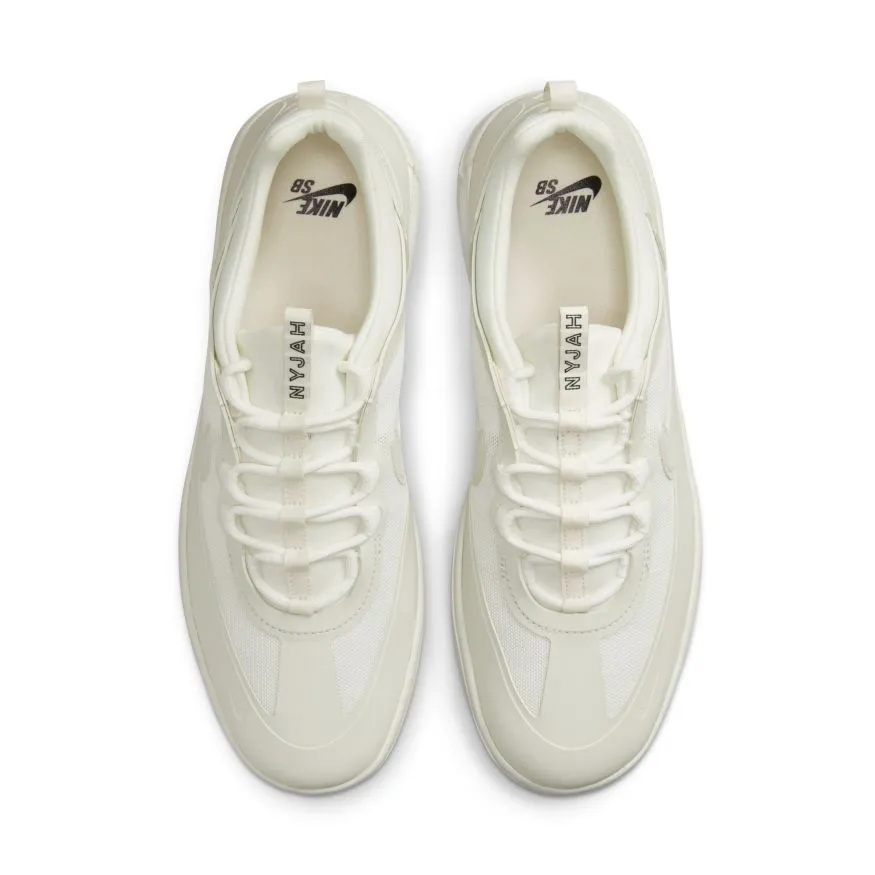 Nike SB Nyjah Free 2 Skateboard Shoe - Summit White/Summit White-Summit White