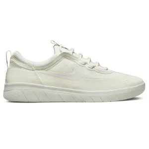 Nike SB Nyjah Free 2 Skateboard Shoe - Summit White/Summit White-Summit White