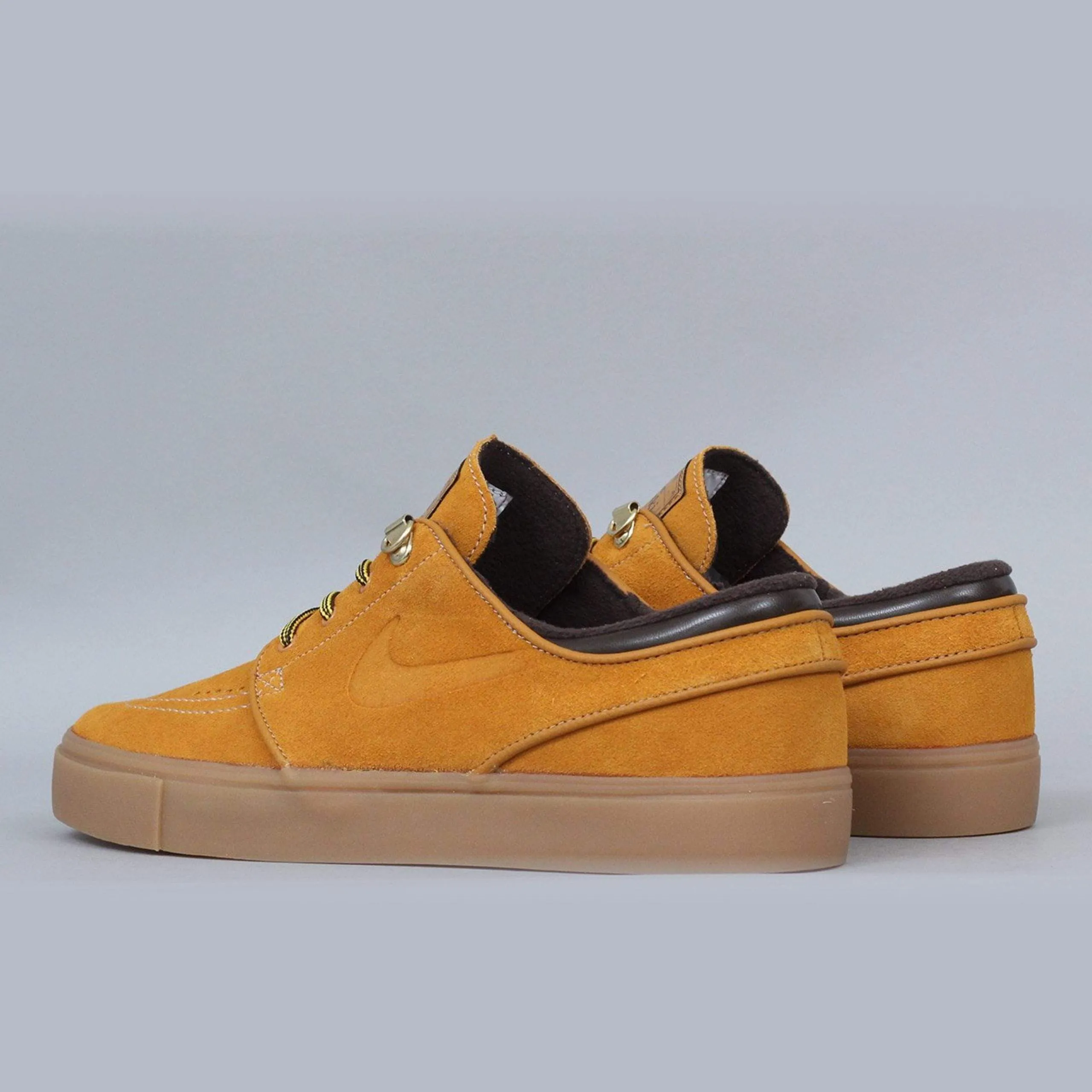 Nike SB Stefan Janoski Premium Shoes Bronze / Bronze - Gum Light Brown